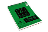 Canson XL Series Recycled Drawing Paper Pad, Top Wire Bound, 70 Pound, 9 x 12 Inch, 60 Sheets