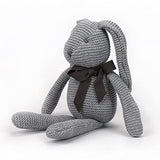 FLUFFYFUN Plush Baby Bunny Rabbit Stuffed Animal Toy 12" (Grey)