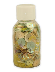Sequin & Bead Assorted Mixes For Crafts 75 grams - Chamomile Dreams - 3 Bottles