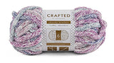 Crafted By Catherine Chunky Heather Multi Yarn - 2 Pack, Purple Multi, Gauge 6 Super Bulky