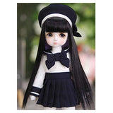 HGFDSA 1/3 BJD Doll Clothes Full Set Handmade Fashion Campus Style Sailor Suit for 1/3 SD Doll Clothing Outfit- No Doll