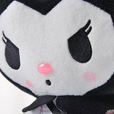 Kawaii Plush Kuromi My Melody Cinnamoroll Cute Cartoon Pillow Doll Stuffed Soft Plushies Toys (Skirt Kuromi, 25CM)