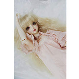 Prettyia Sweet Fairy Skirt w/ Puff Sleeve Accessory for 1/3 BJD SD MSD Doll Dress Up Pink