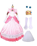 miccostumes Women's Princess Peach Cosplay Costume (X-Large)