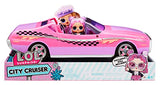 L.O.L. Surprise! LOL Surprise City Cruiser, Pink and Purple Sports Car with Fabulous Features and an Exclusive Doll - Great Gift for Kids Ages 4+