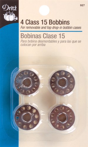 Metal Class 15 Bobbins-4/Pkg 1 pcs sku# 644238MA