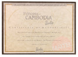 None Dolls of the World: Princess of Cambodia Barbie