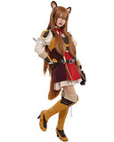 Coskidz Women's Raphtalia Cosplay Costume Outfit with Ears and Tail (Small)