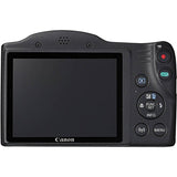 Canon PowerShot SX420 Digital Camera 42x Optical Zoom Wi-Fi NFC Enabled, Lexar Platinum II 16GB