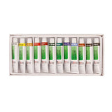 U.S. Art Supply 12ml Premium Vivid Acrylic Artist Aluminum Tube Paint Set (12-Colors)