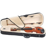 Cecilio CVN-100 Solid Wood Student Violin with Tuner and Lesson Book, Size 1/4