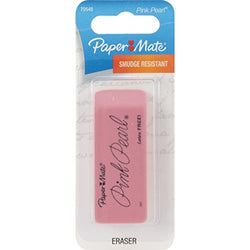 Paper Mate Pink Pearl Eraser, Large, 1 Count