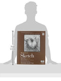 3M STR-455-4 100 Sheet Strathmore Sketch Pad, 11 by 14"