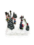 Snow Village Skating Pond | Lighted Musical Christmas Village | Perfect Addition to Your Christmas Indoor Decorations & Holiday Displays