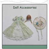 Fresh 1/6 SD Doll European Style BJD Dolls 28.5cm Movable Ball Jointed Doll with Hand Made Face Makeup Dress and Wig