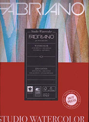 Fabriano Studio Watercolor Pad 8X10 CP 200G