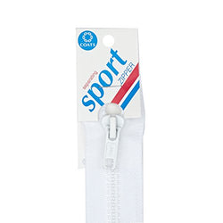 Coats & Clark 0299015 Sport Separating Zipper 24in White