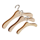 Tinksky Dolls Accessory Wooden Clothes Hanger 1/3 BJD,Pack of 10