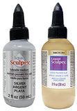 Liquid Sculpey Set - 2-Ounce Liquid Polymer Clay in Silver and Gold (Pack of 2)