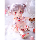 Y&D BJD Dolls, 1/6 Cute SD Doll 29Cm 11.4 Inch Ball Jointed Doll DIY Toys with Full Set Clothes Socsk Shoes Wig Makeup, Beautiful Surprise Birthday Gift for Girls