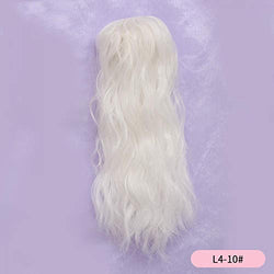 Wig for BJD Doll Size 7-8inch 1/4 High-Temperature Wig Handmade Long Hair Bjd Sd Doll Wigs in Beauty L4-10
