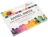 DANIEL SMITH Watercolor, 5ml tubes, Jean Haines Master Artist Set 10 Watercolor Tubes (total 10 pieces) 285610223 & Extra Fine Watercolor 15ml Paint Tube, Moonglow