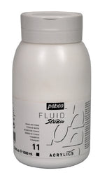 Studio Acrylics 1000-Milliliter Fluid Acrylic Paint, Titanium White