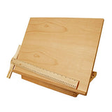 US Art Supply 5-Position Adjustable Wood Artist Drawing & Sketching Board