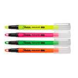 Sharpie Clear View Highlighter Stick, Assorted, 4/Pack (1950749)