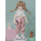 10 Inch BJD Fashion Doll 3D Eyes Collector Doll 1/6 Scale Ball Jointed Doll Articulated Dress Fully Poseable Doll