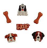 Buttons Galore Pets and Pals Craft & Sewing Buttons - Set of Six Cards