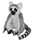 Wild Republic Ring Tailed Lemur Plush, Stuffed Animal, Plush Toy, Gifts for Kids, Cuddlekins 12