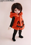 Pumpkin Suit, Doll Dress 1/6 26CM YOSD DOD DZ AI BJD Dollfie / Orange 3 PCS