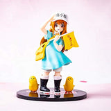 CQOZ Anime Cartoon Work Cell/Platelet/Take The Flag/Take The Spatula Model Statue Character Toy Height 16cm Character Statue