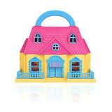 N\C Children's Playhouse Suitcase Toys Villa Castle Set Doll Houses for Boys and Girls