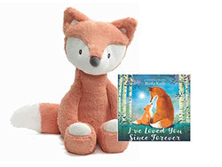 GUND Bundle Baby Toothpick Emory Fox Stuffed Toy and I've Loved You Since Forever 12" (Toy and Book Gift Set) (Fox and Book Gift Set)