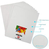 12 Pack 8X10inch Canvas Panels,Artist Canvas Boards for Painting,for Oil & Acrylic Paint