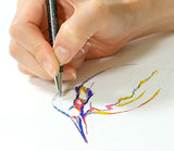 Pentel Hybrid Dual Metallic Sparkling Gel Ink Pens Assorted Colors - Pack 8