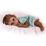 The Ashton-Drake Galleries So Truly Real Weighted And Fully Poseable Baby Monkey Doll By Linda Murray