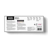 Liquitex 3699324 Professional Acrylic Gouache Paint Set, Fluorescents 2-oz