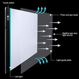 Portable Led A5 Painting Light Pad Tracing White LED Artcraft Light Box Bright Pad for Sketching, Diamond Painting (Set-5)