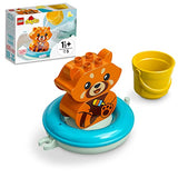 LEGO DUPLO My First Bath Time Fun: Floating Red Panda 10964 Building Toy for Preschool Kids Aged 18 Months and up (5 Pieces)