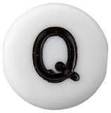 Darice 0711-Q Alpha Bead Acrylic Q 100Pc