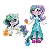 My Little Pony Equestria Girls Princess Celestia Potion Princess Set -- 3" Mini Doll & Toy Pony Figure with 20 Accessories