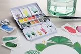 Schmincke AKADEMIE Aquarell Watercolor Solid Compact Metal Box with 12 Half Pans - 75112