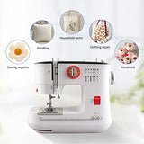 HODLEX Sewing Machines Mini, Portable Sewing Machine for Beginner with 12 Built-in Stitches and Reverse Sewing (519)