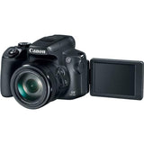 Canon PowerShot SX70 HS Digital Camera Bundle, Includes: 64GB SDXC Class 10 Memory Card + Spare Battery + Camera Bag + More.