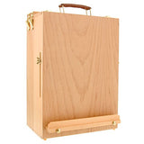 US Art Supply GRAND CAYMAN Extra Large 2-Drawer Wooden Sketchbox Easel