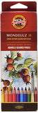 KOH-I-NOOR Mondeluz Fruit Aquarell Coloured Pencils (Set of 18)