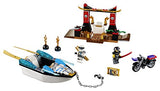 LEGO Juniors/4+ Zane's Ninja Boat Pursuit 10755 Building Kit (131 Piece)